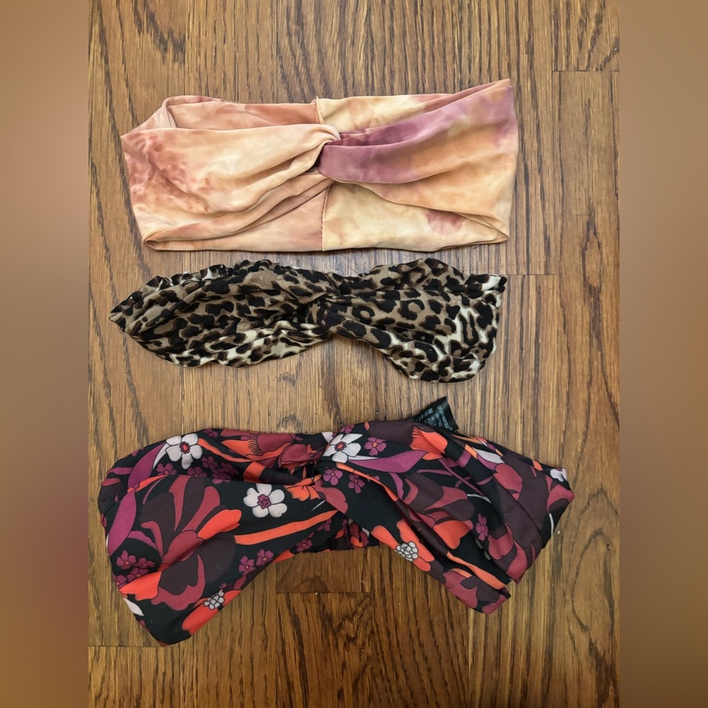 Set of Three Stylish Knot Headbands